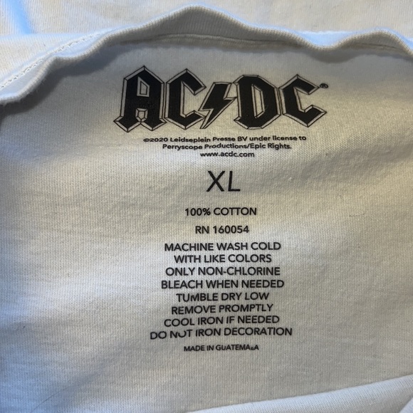 Ladies Xl Ac/DC - Picture 2 of 2